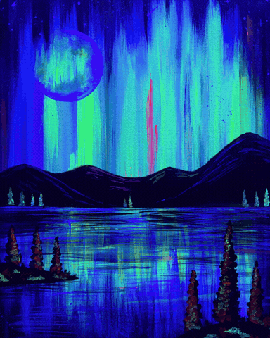 Northern Lights Lake View